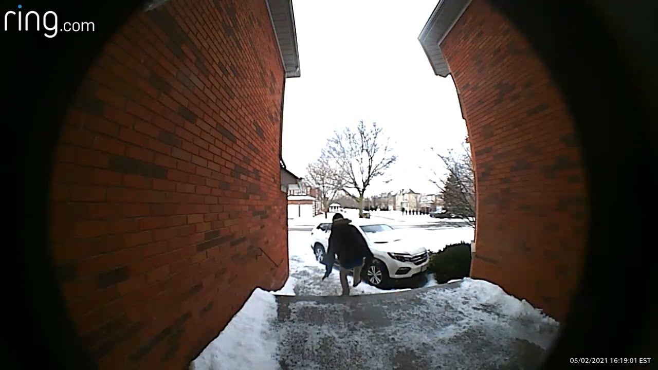 Man falls down stair trying to use salt YouTube