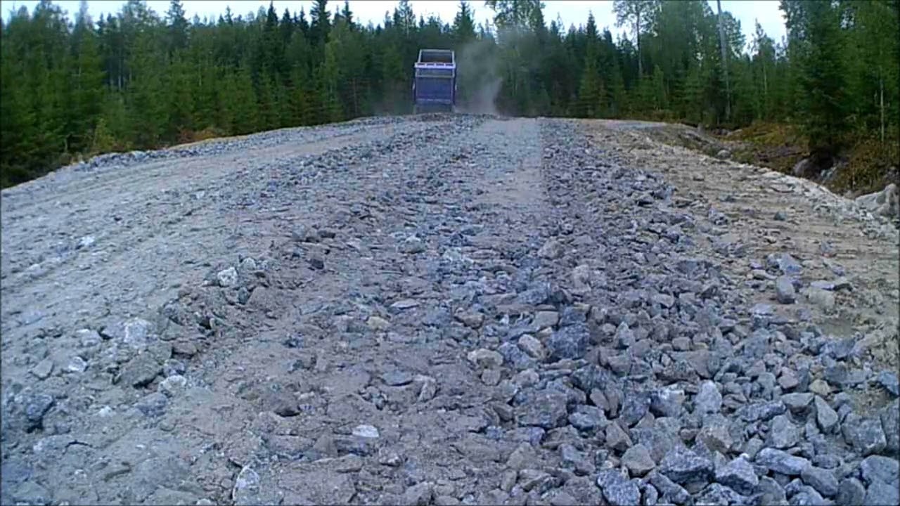 kääntöpaikan sorastus kesällä -19