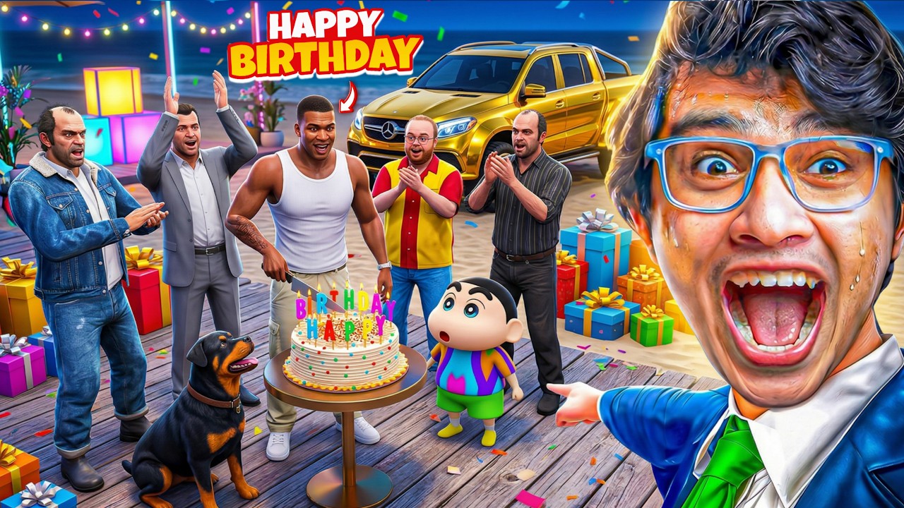 GTA V : Franklin Celebrating His Birthday… SHOCKING Twist