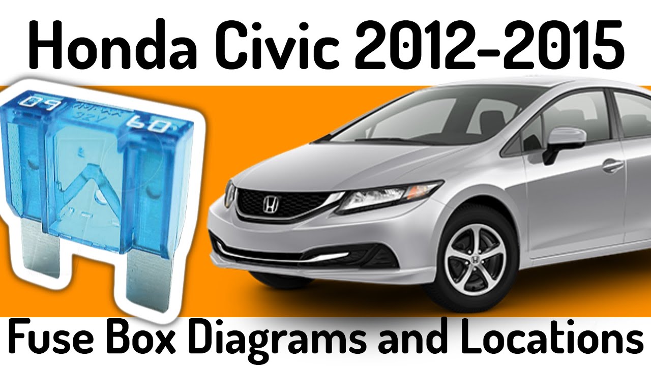(20122015) Honda Civic Fuse Box Diagrams and Fuse Panel Locations
