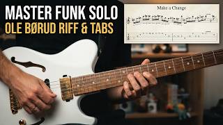 MAKE A CHANGE - Ole Børud | Guitar Solo & TABS