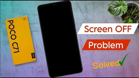 How to Fix Black Screen Problem in Poco C71 / Poco C71 ON Nahi Ho Raha Hai