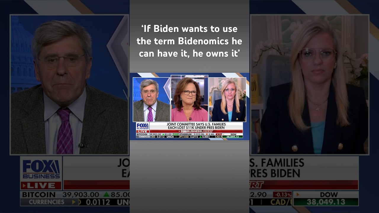 Moore: At least half of Americans today are poorer under Biden than when Trump left office #shorts