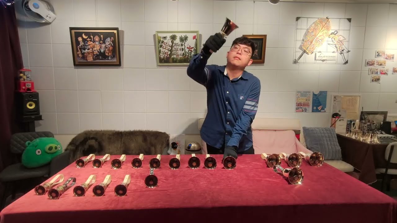 【Solo】廖憲一《月亮代表我的心》為手鐘獨奏與鋼琴編曲 Hin-Iat Liu 