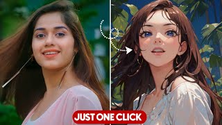 Apne Photo Ko Anime Me Convert Kaise Kare | How To This Convert Anime Photo  screenshot 2