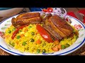 Arroz con Chancho a la Jardinera EXTREMADAMENTE DELICIOSO | Receta Peruana | Sazón y Corazón