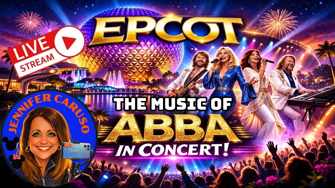 🔴LIVE Music Of ABBA Concert | EPCOT Flower and Garden Festival Walt Disney World 03/06/2026