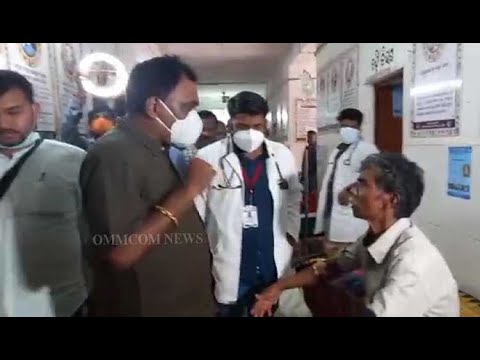 Health Minister Naba Das Visits Cholera Affected Kashipur