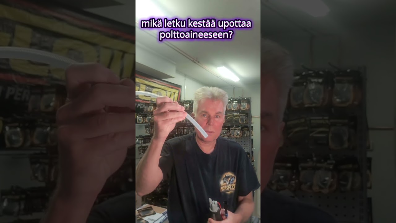 Upotuksen kestävät letkut 