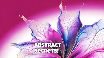 5 Secrets Fluid Artists Use to Create STUNNING Abstract Designs