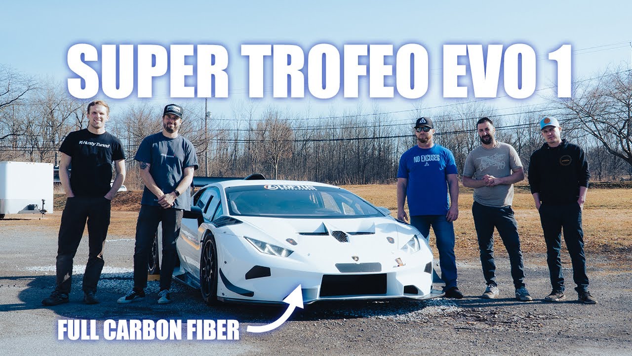 Taking Delivery Of A Lamborghini Huracan Super Trofeo Evo 1 | 4K