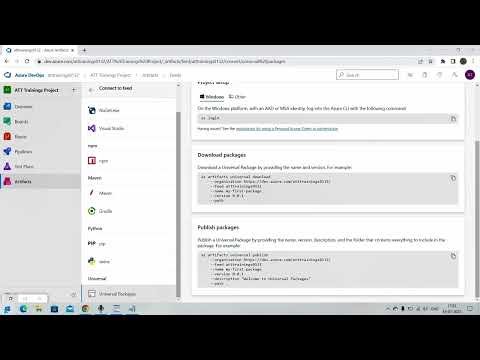 18-Upload package to