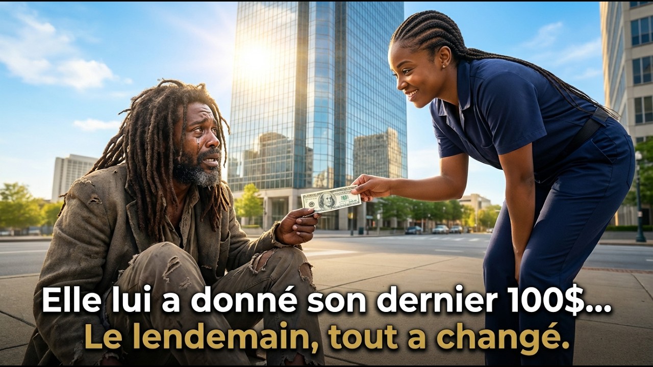 Elle lui a donné son dernier 100$… Elle ne savait pas qui il était vraiment.