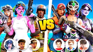 Brothers 3v3 Battle TOXIC Rival Clan In Fortnite! (Box Fights, Zone Wars)