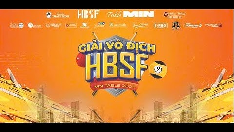 Nguyễn Thành Thức VS Thới Hoàng Huân | GIẢI 3C NAM VÔ ĐỊCH HBSF - MIN TABLE 2025