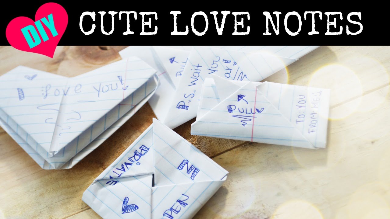 cute note ideas for her