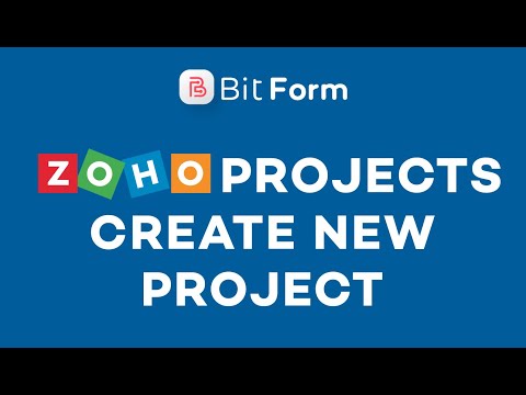 Zoho Projects Create New Project