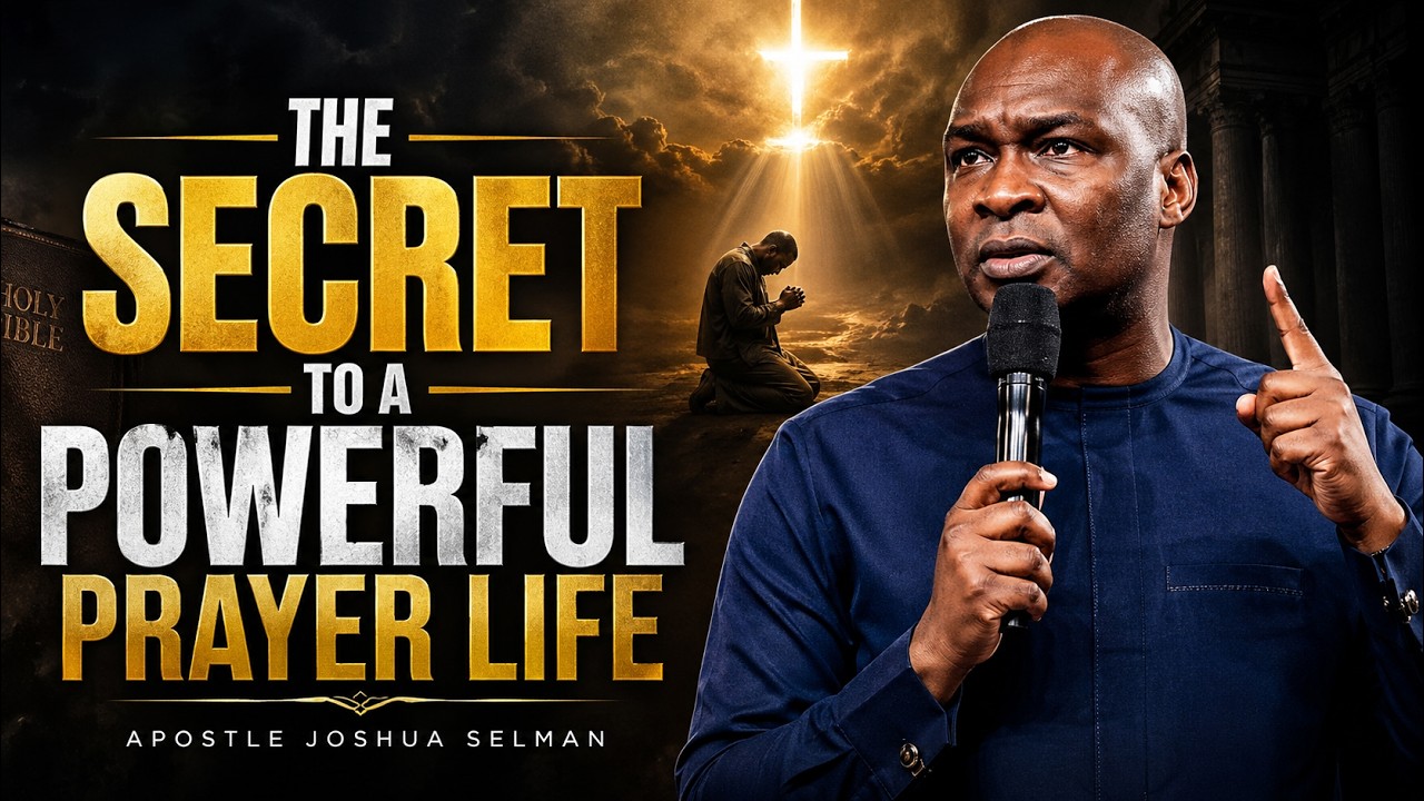 The Secret to a Powerful Prayer Life | Apostle Joshua Selman ...