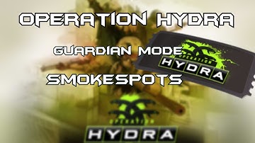 How to break Guardian mode[Operation Hydra:Smokespots]