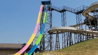 Me on Riptide Rush Hurricane Harbor Rockford Cherry Valley, IL 6-24-23