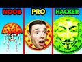 NOOB vs PRO vs HACKER PIZZA CHEF