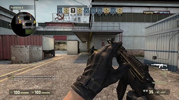 RUSH B  CSGO gameplay