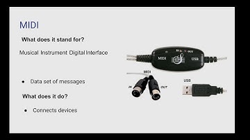Audio use in Multimedia Systems