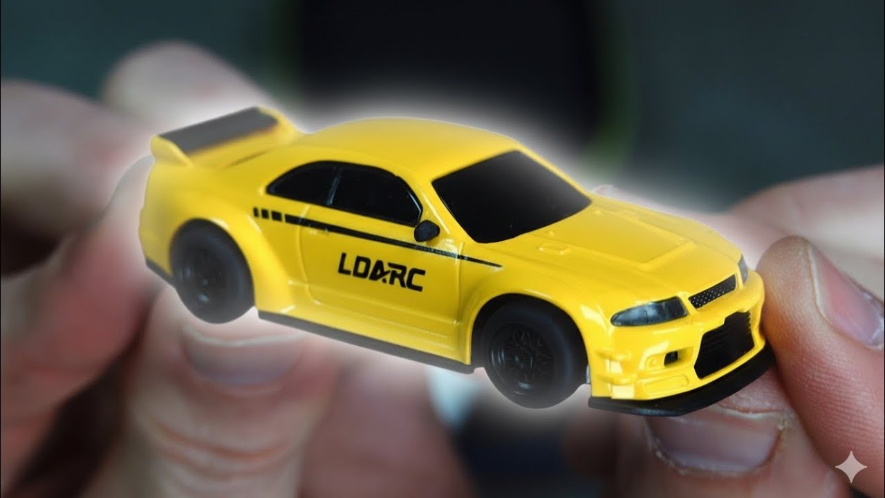 MATCHBOX SIZED NISSAN GTR RC CAR!