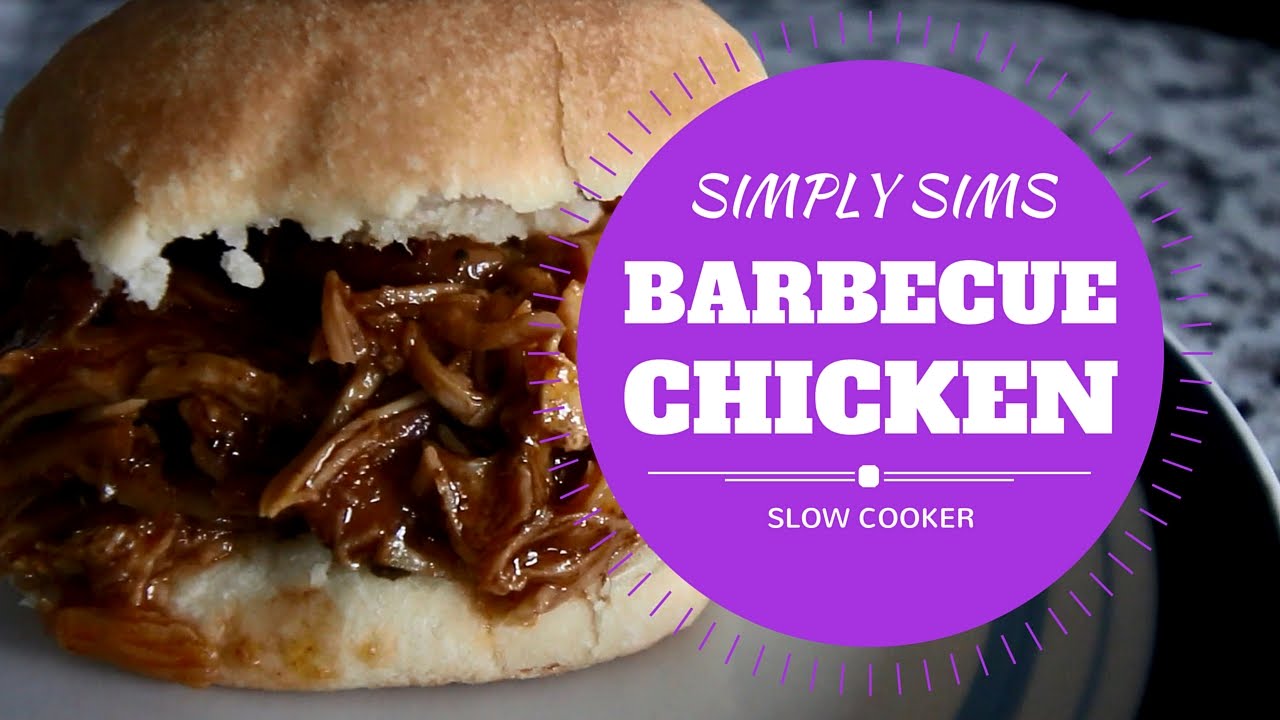 EASY BARBECUE CHICKEN (Slow Cooker), 5/10/16 - YouTube
