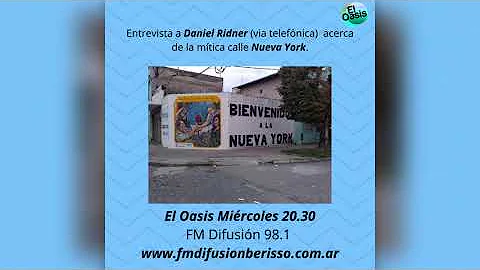 Entrevista a Daniel Ridner en El Oasis 07-07-21