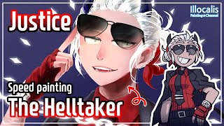 HELLTAKER Justice - [Speed painting (CLIP STUDIO)]