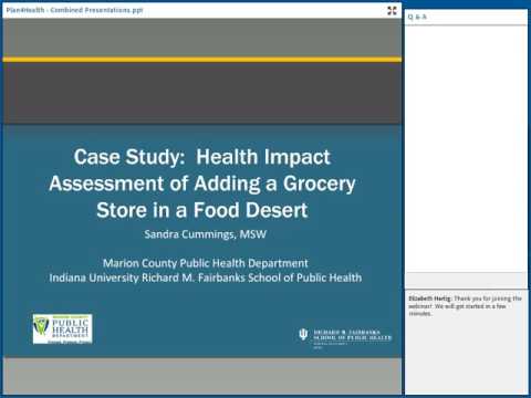 Plan4Health Webinar: Health