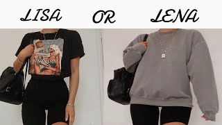 LISA & LENA💕 [ Clothes, Food ,Accessories..etc] Which would you rather