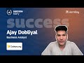 Ajay Dobliyal's career transition to Business Analyst  | Learnbay Reviews