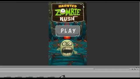 Unity 3d demo - Haunted Zombie Rush - Devslopes udemy Course project