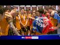 Lewie Coyle changing room speech to Hull City players after promotion 🗣️