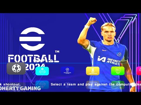 EFOOTBALL PES 2024 PPSSPP MODS (DOHERTY GAMING)
