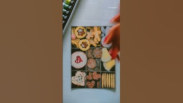 Christmas cookies ✨ #gouache #gouachepainting #painting #artistshorts