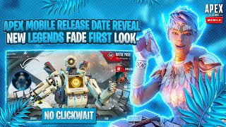 😱Apex Legends Mobile Global Comfirm Release Date + New Legends Fade First Look + New Update🤘 screenshot 1