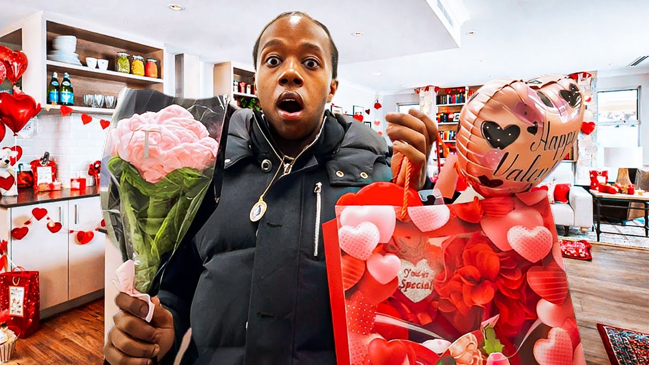 SURPRISING MY CRUSH FOR VALENTINES DAY - YouTube