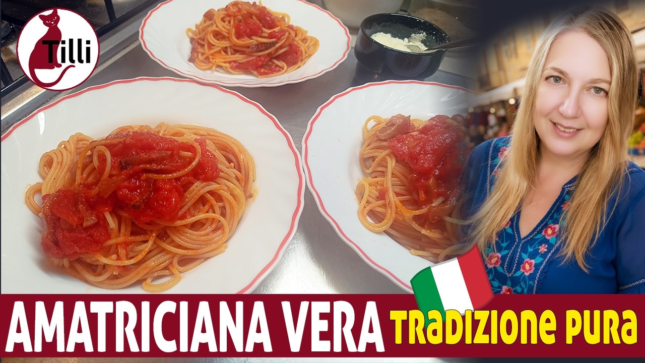Традиционная Аматричана: Оригинальный рецепт! С этими советами вы не ошибетесь! 🍝