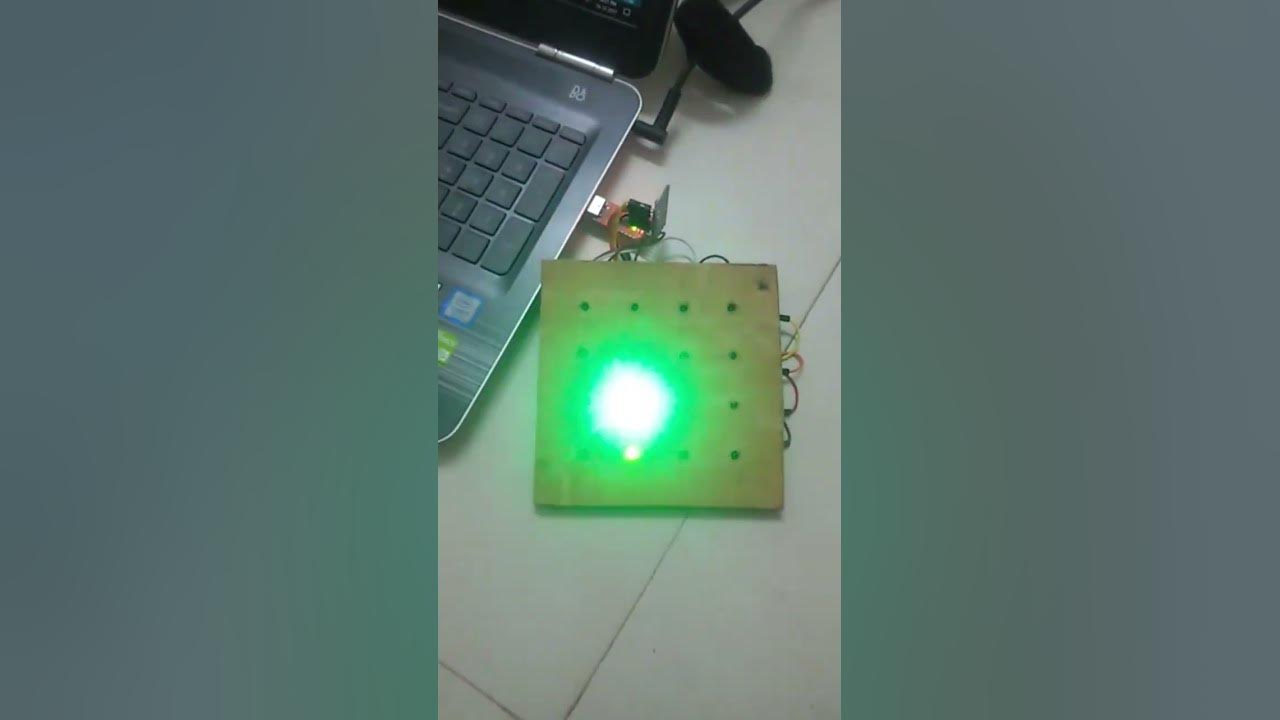 4x4 LED Matrix using arduino nano handmade - YouTube