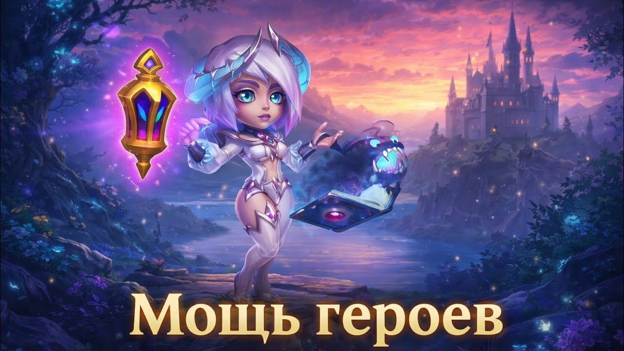 Качаем мощь героям под схватку гильдий 