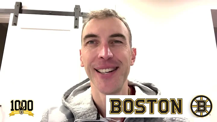 Patrice Bergeron - 1,000 NHL Points Bruins Congrat...