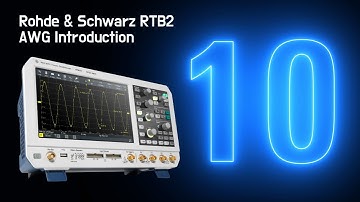 Rohde & Schwarz RTB2, Arbitrary Waveform Generator Introduction