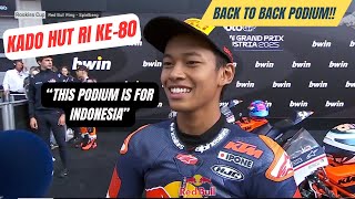 Download Lagu Back to back podium! Veda kembali raih podium di RBRC Spielberg, Austria 2025|Race 2|Podium Ceremony MP3 Download Lagu Back to back podium! Veda kembali raih podium di RBRC Spielberg, Austria 2025|Race 2|Podium Ceremony MP3