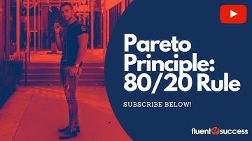 PARETO PRINCIPLE 80/20 RULE: LEARN ANY LANGUAGE NOW