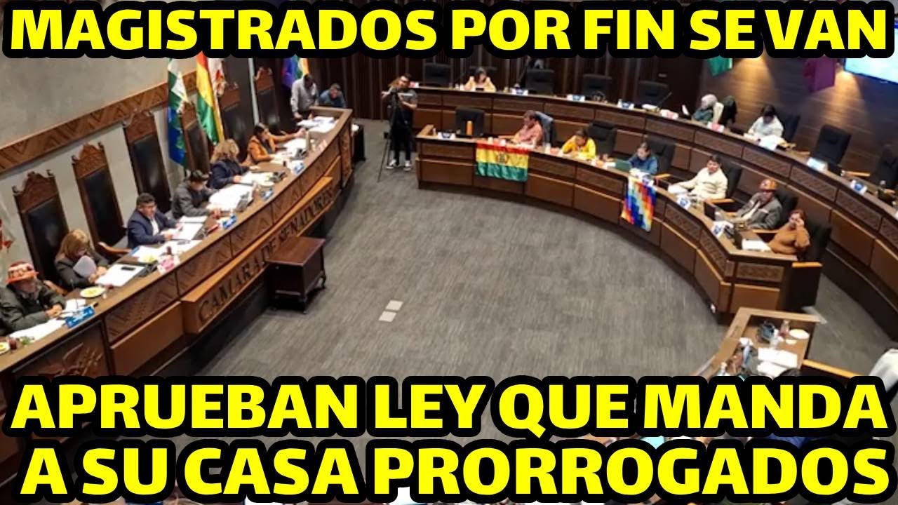 SENADORES APRUEBAN PROYECTO DE LEY QUE CESA DE SUS FUNCIONES ...