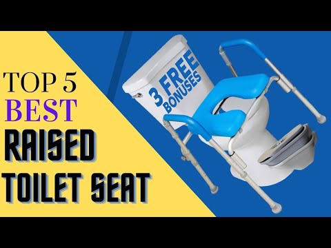 Top 5 Best Raised Toilet Seat With Arms And Legs with Safety Frame