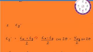 Structural Mechanics of Materials, Plane Plain Strain Transformation Example 1